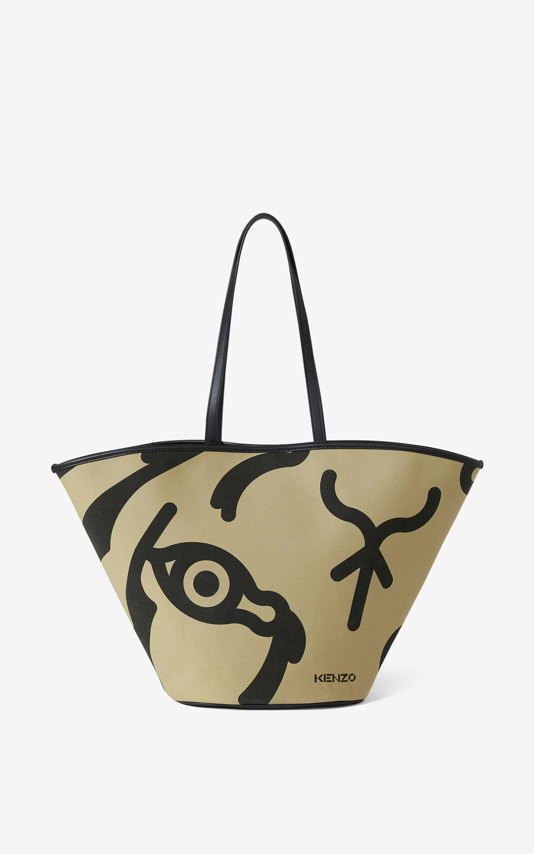 Bolso Shopping Kenzo Large Arc Mujer Beige QUL369124